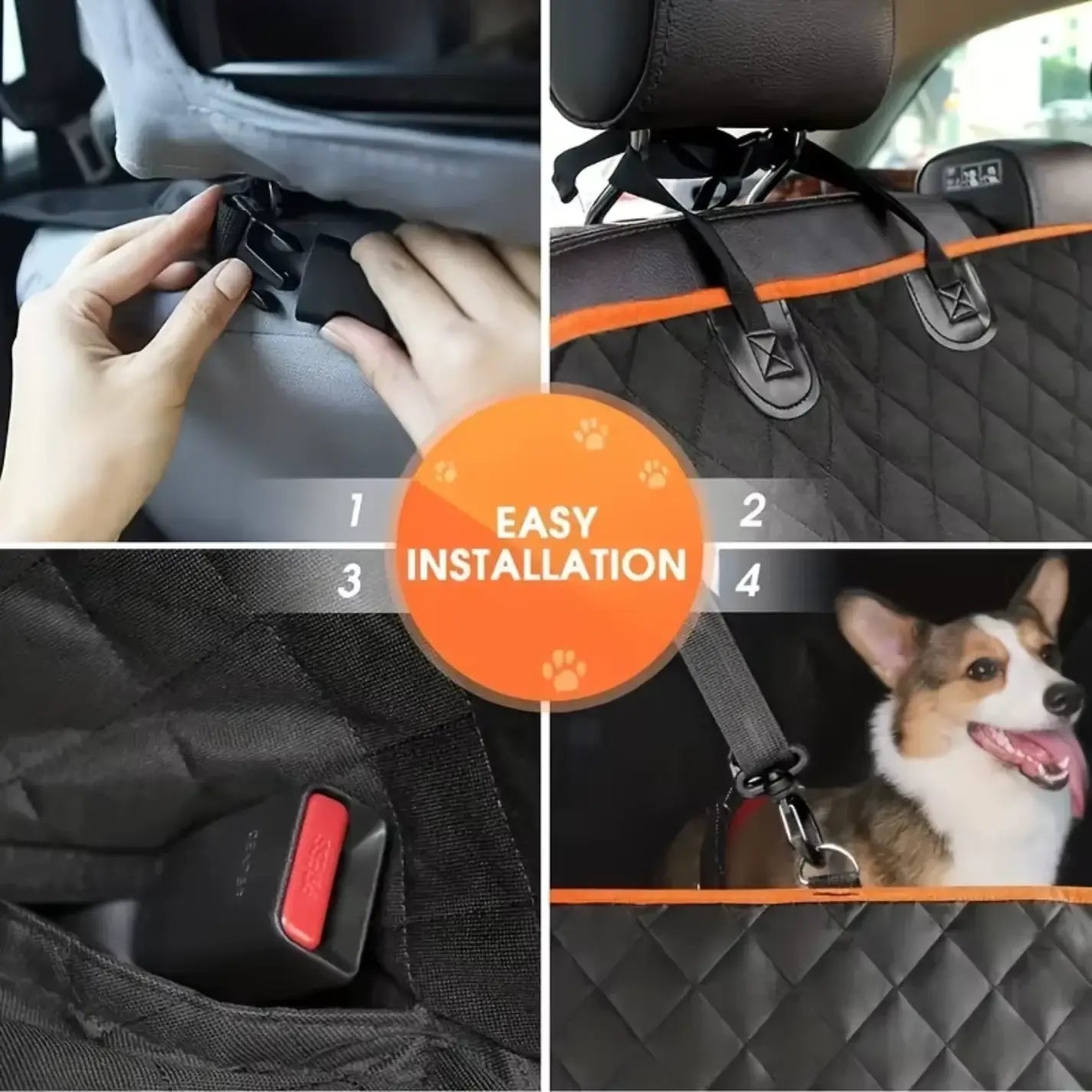 FourPaws Adventure™ Housse de Siège Auto pour Chien