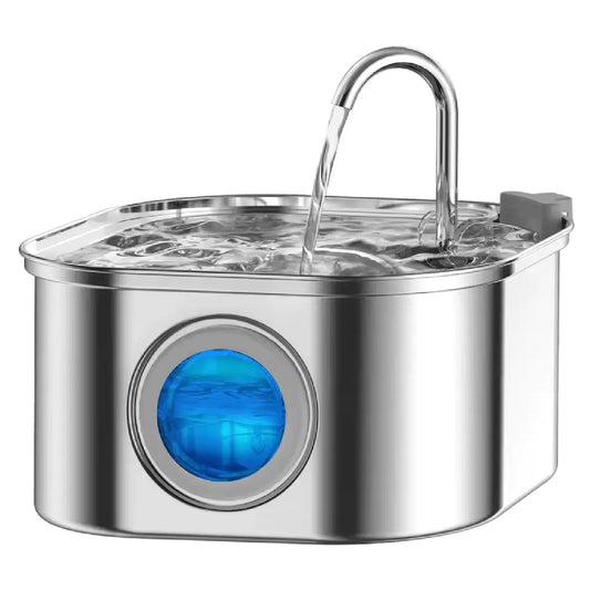 FourPaws Adventure™ Stainless Steel Pet Water Fountain
